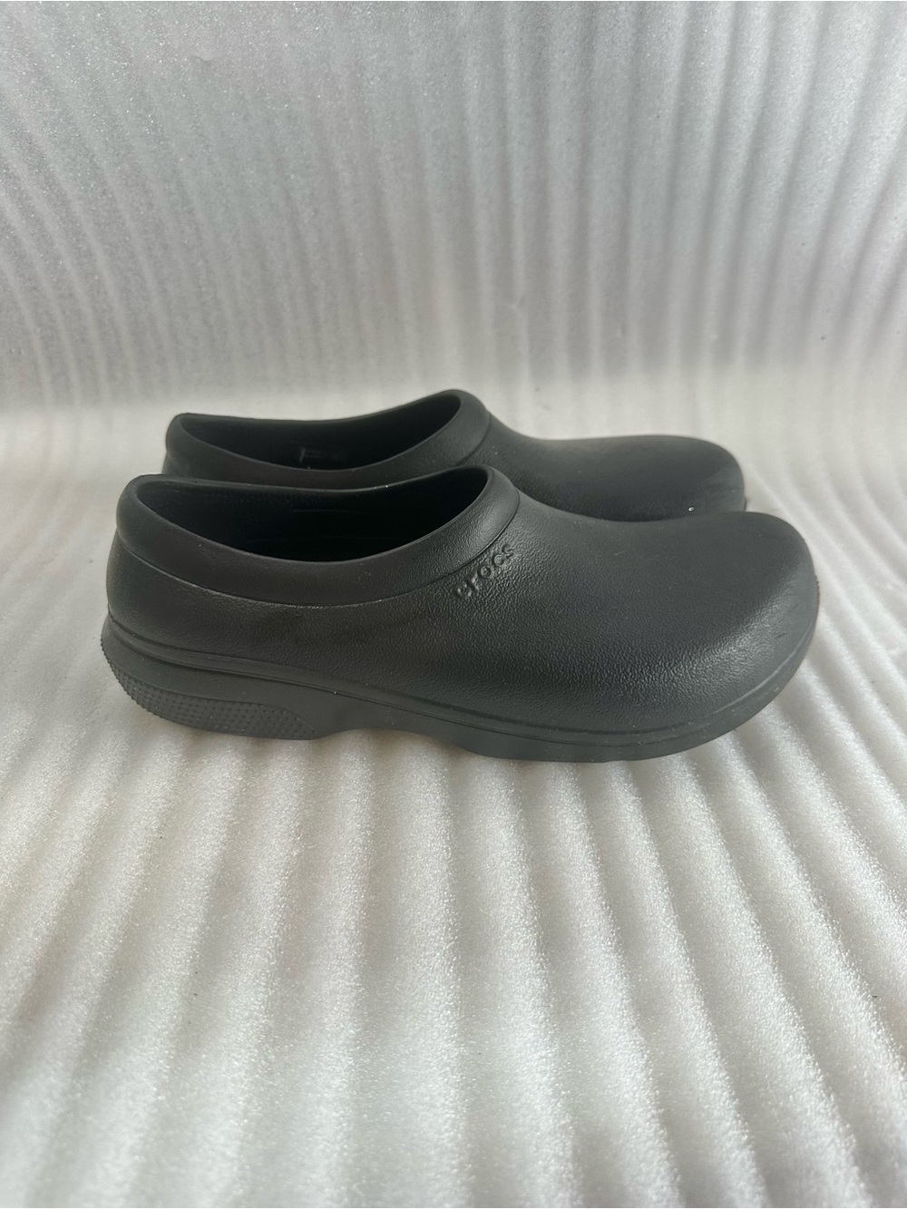 CROCS Classic Slip-On Work Clog - Black